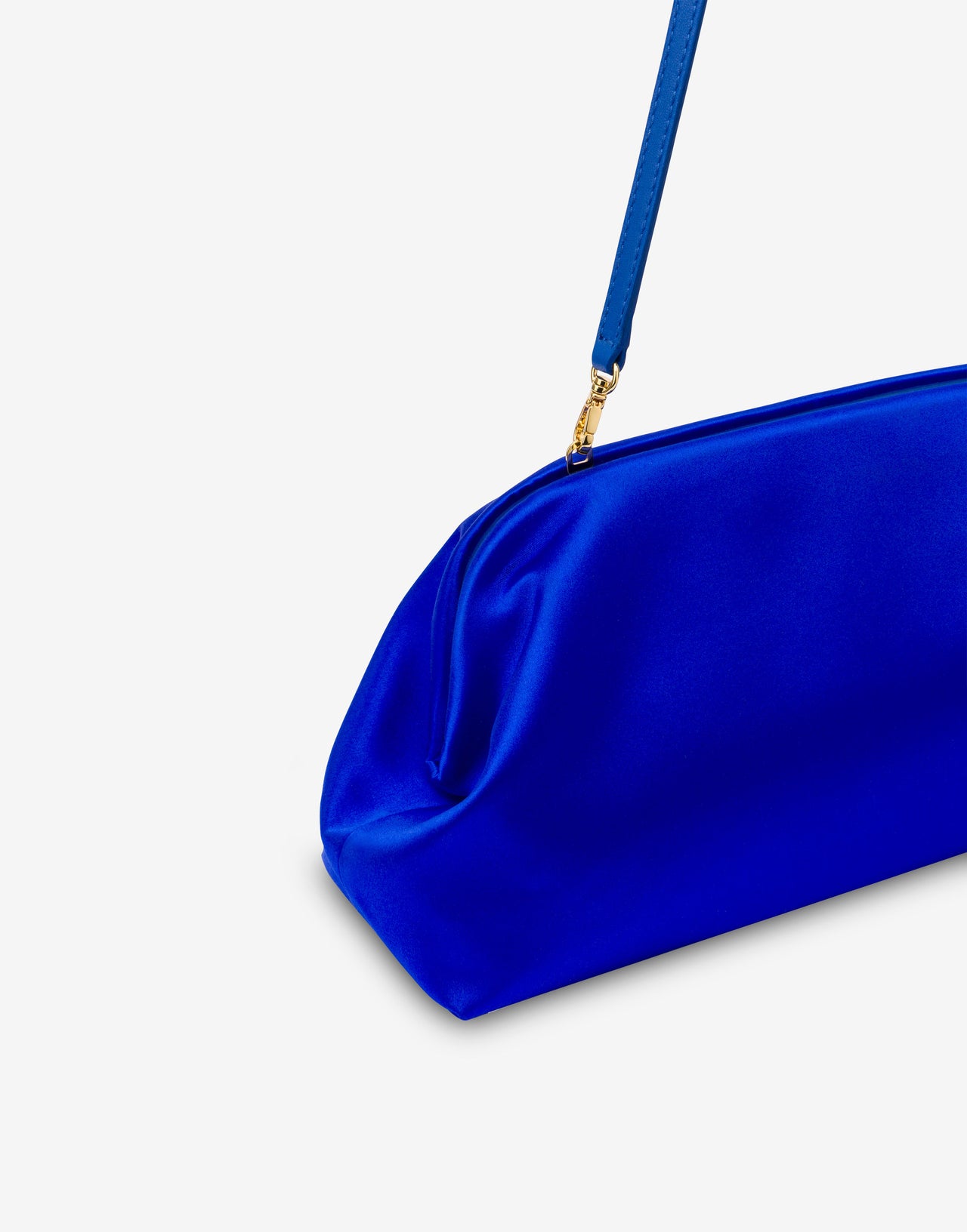 Medium Clutch in duchess satin