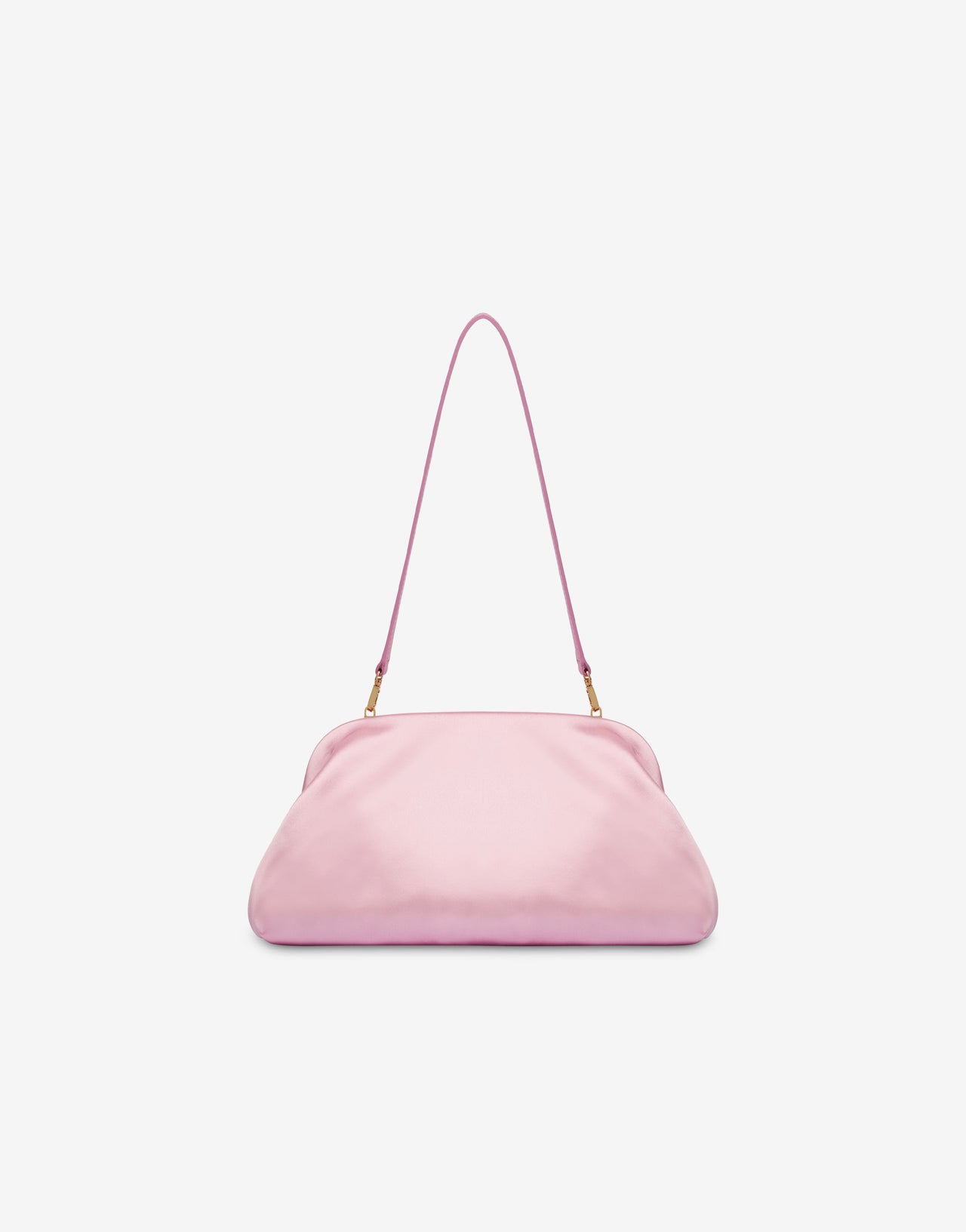 Medium Clutch in duchess satin