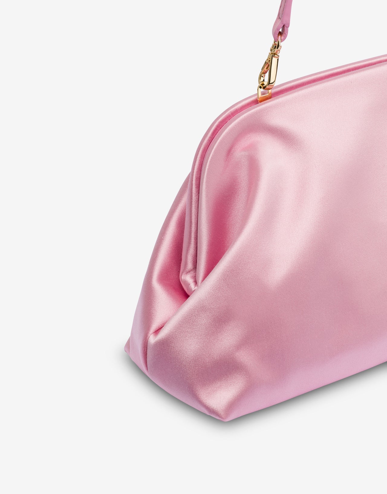 Medium Clutch in duchess satin