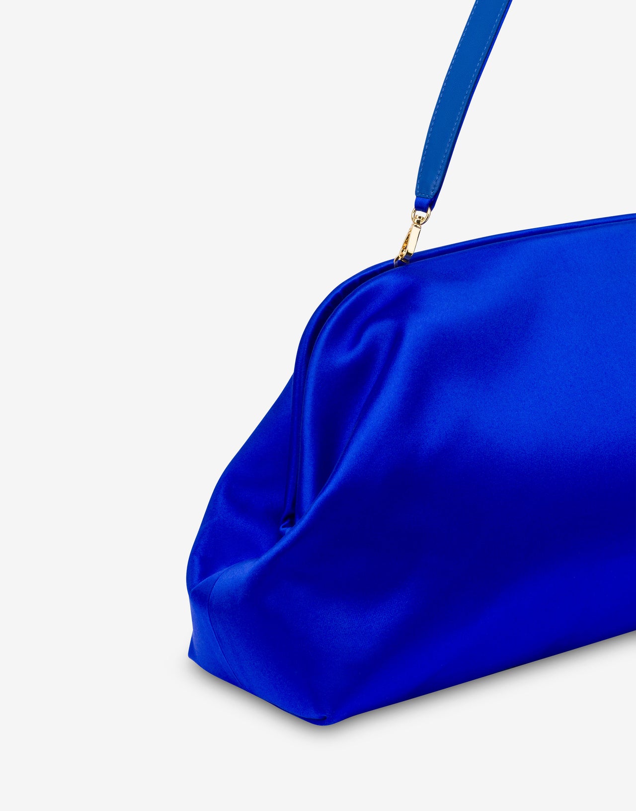Maxi Clutch in duchess satin