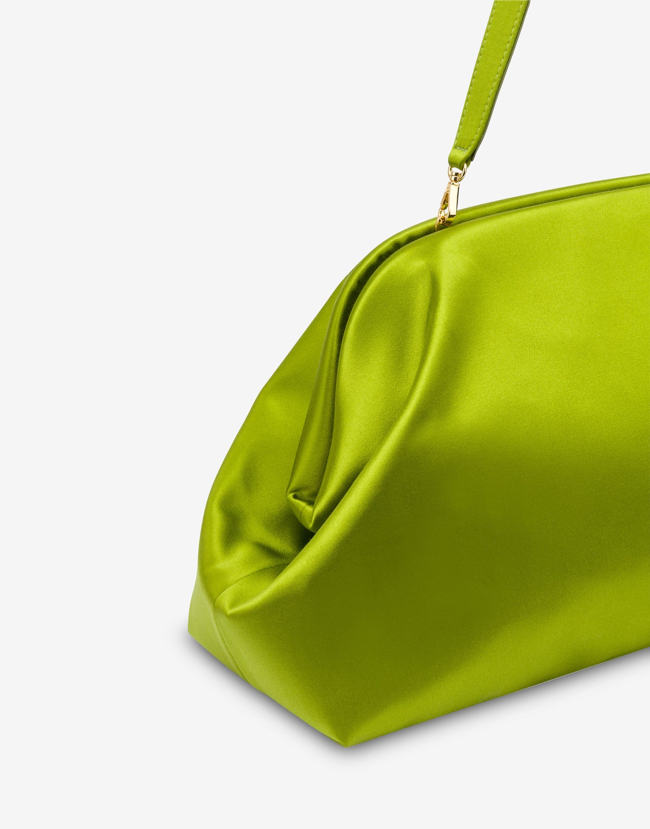Maxi Clutch in duchess satin