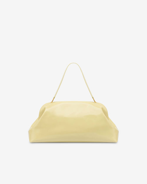 Maxi pochette en cuir abrasé