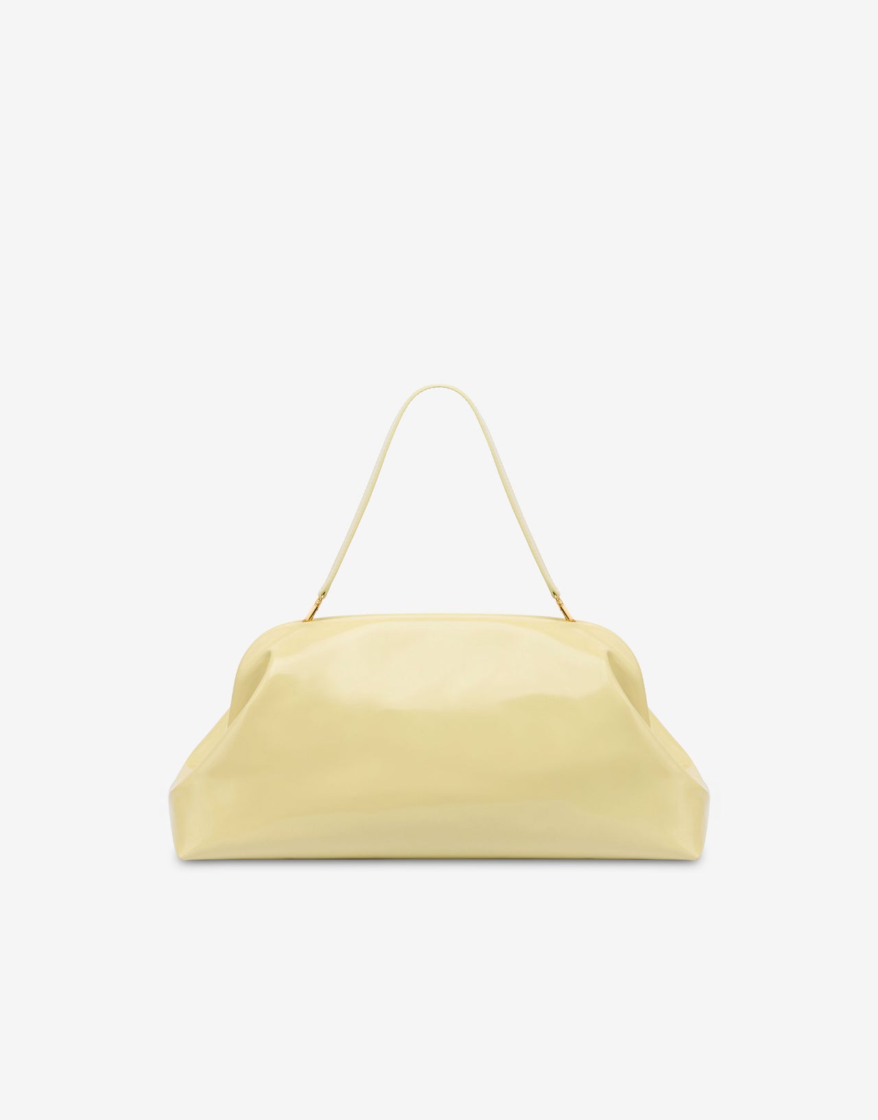 Maxi Clutch in abrasiveted leather