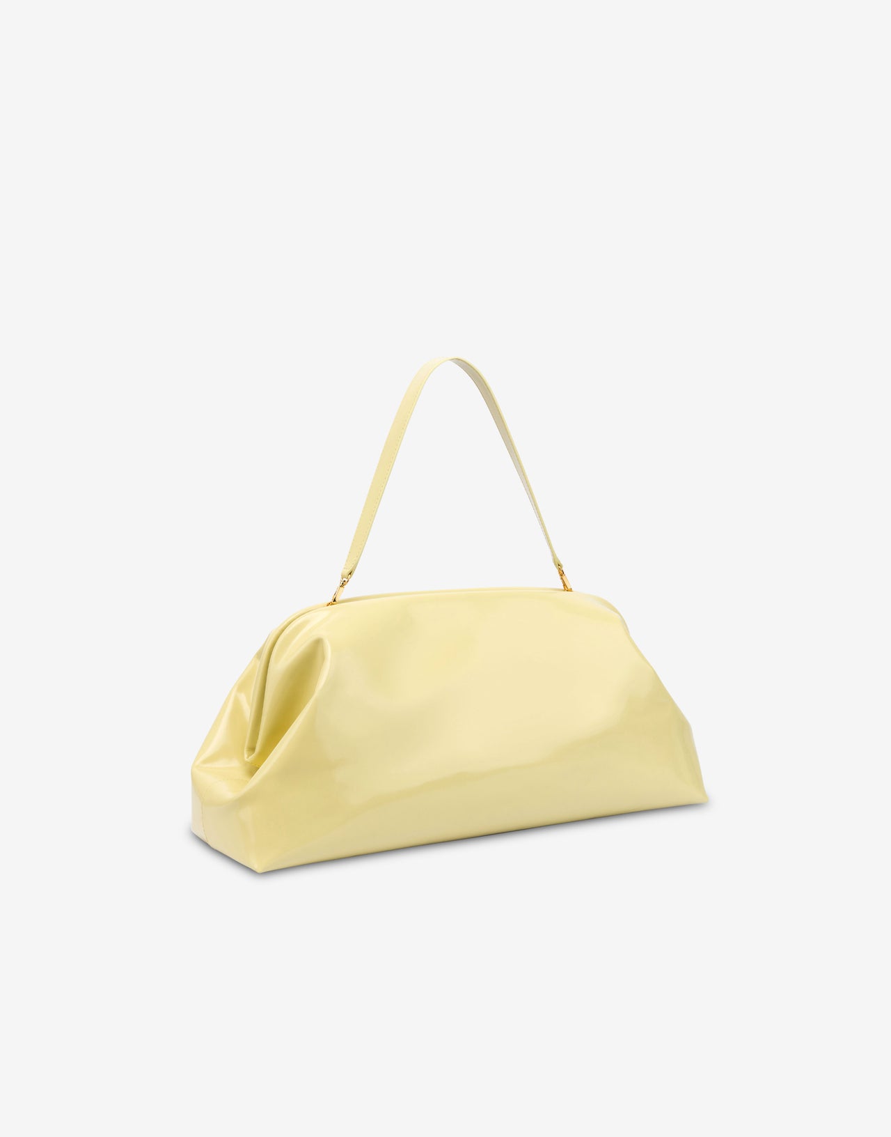 Maxi Clutch in abrasiveted leather