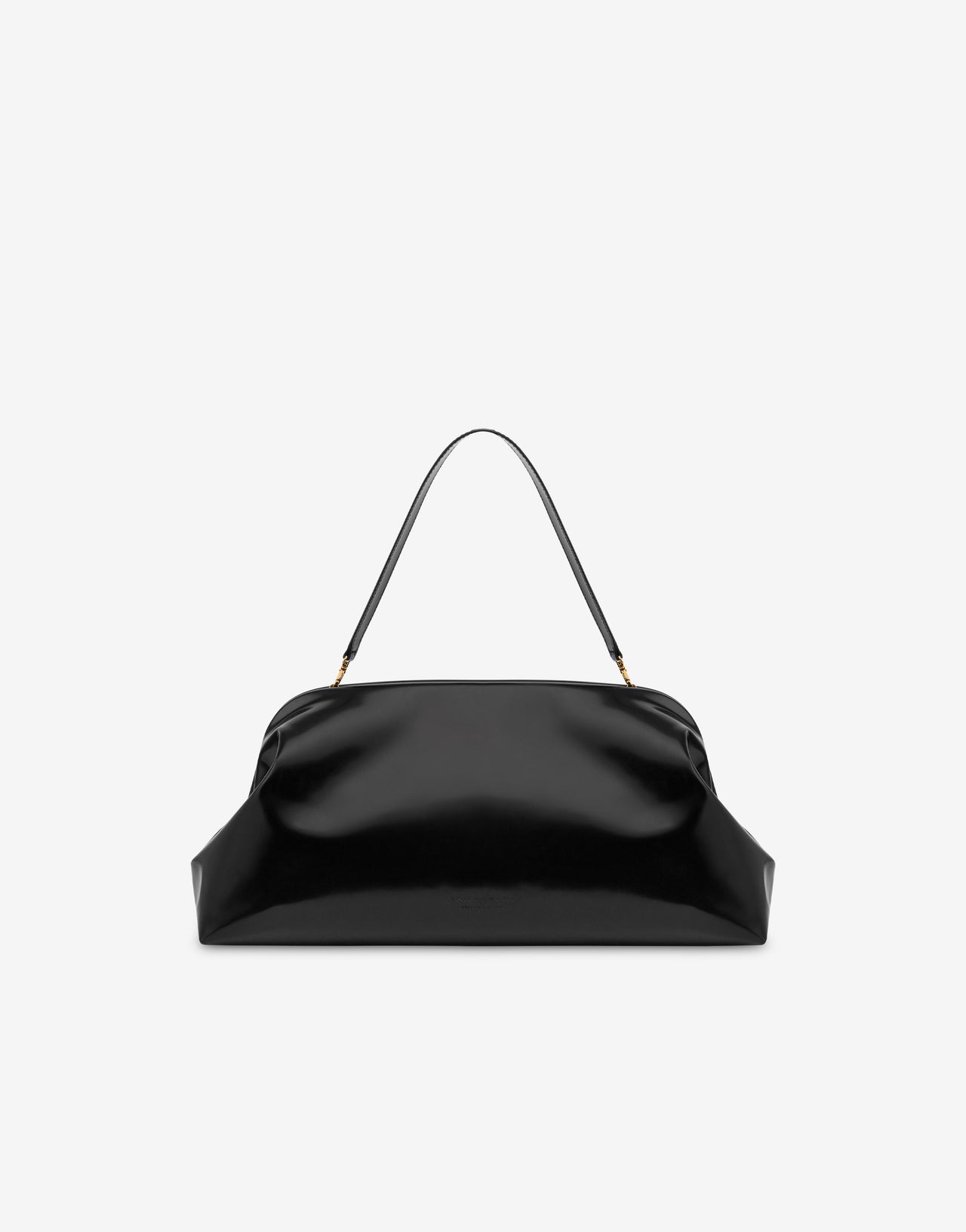 Maxi Clutch in abrasiveted leather