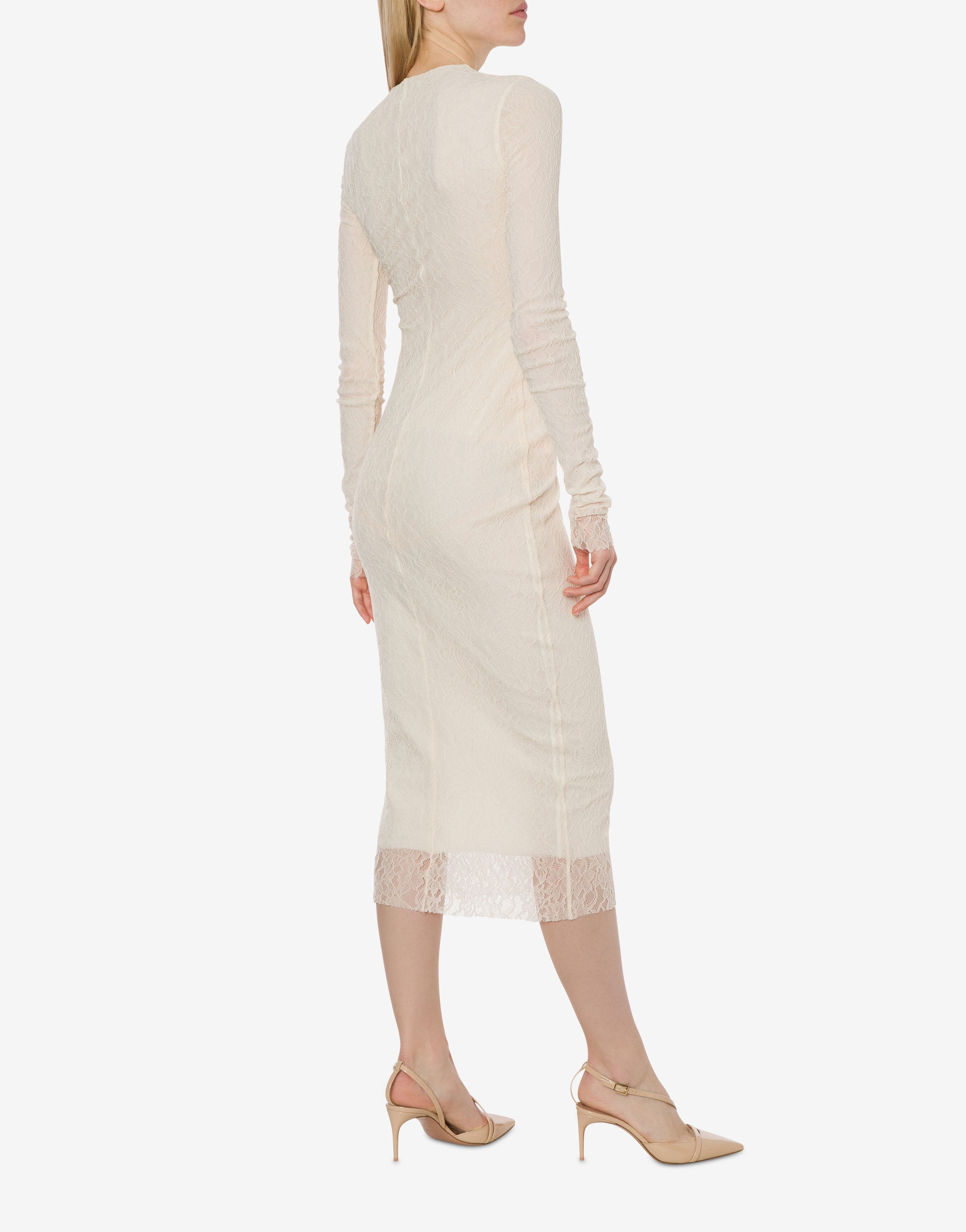 Buy Now Stretch lace dress Made in Italy Philosophy di Lorenzo Serafini Philosophy di Lorenzo Serafini