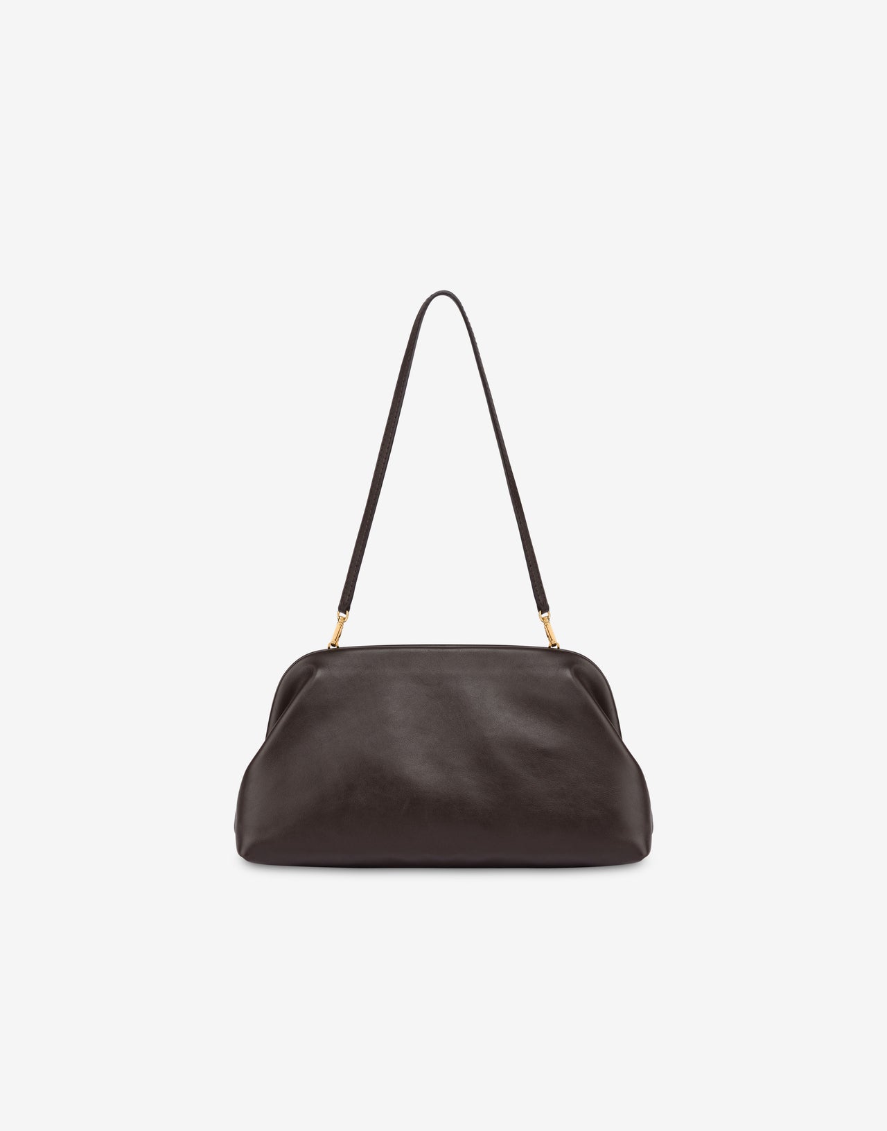 Medium Clutch in nappa leather