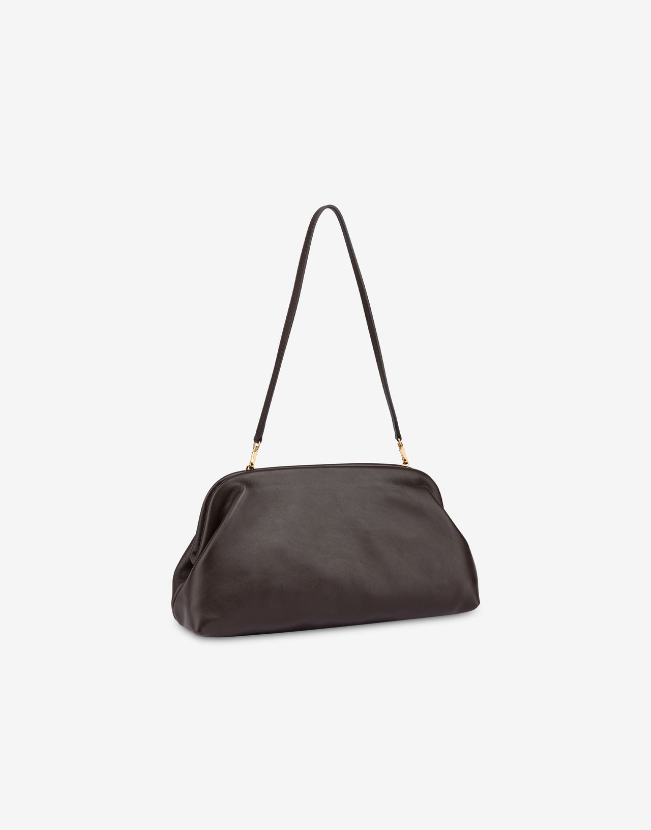 Medium Clutch in nappa leather