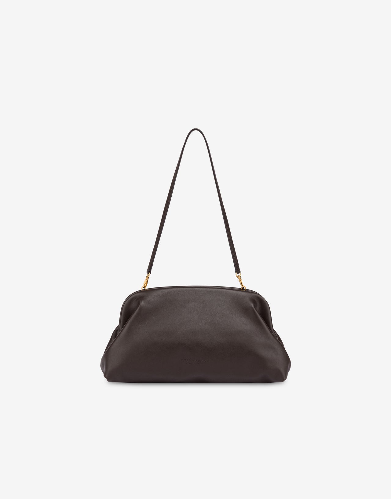 Medium Clutch in nappa leather