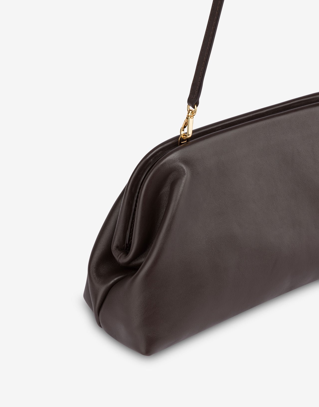 Medium Clutch in nappa leather