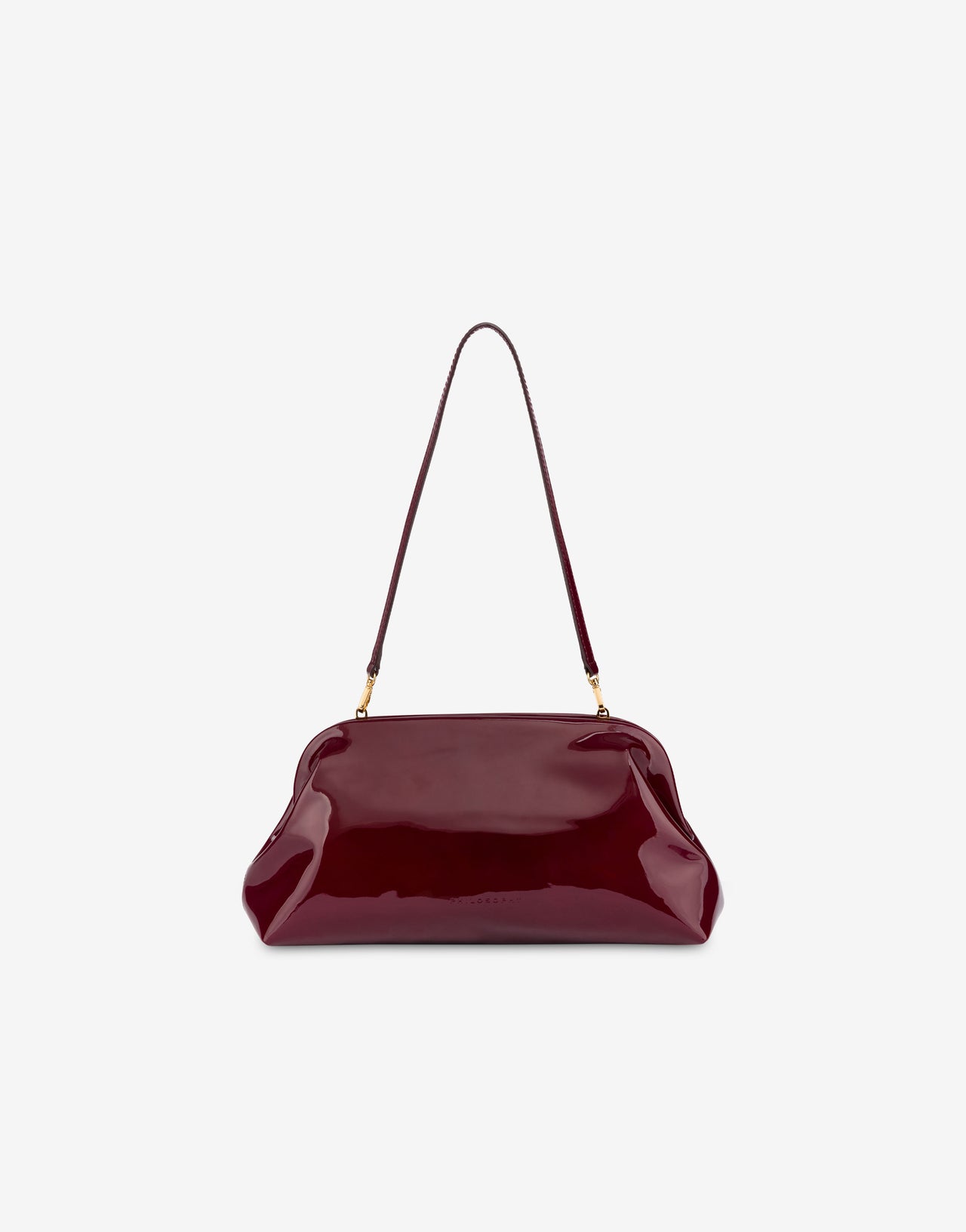 Bolso de charol mediano