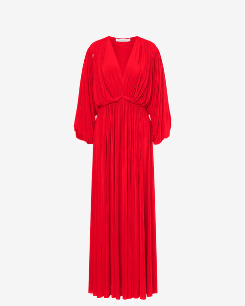 Long jersey dress