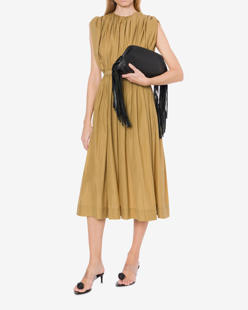 Nylon longuette dress