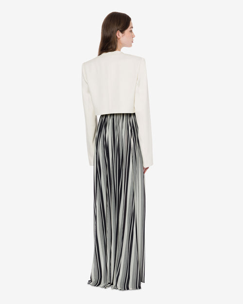 Veste courte en grain de poudre