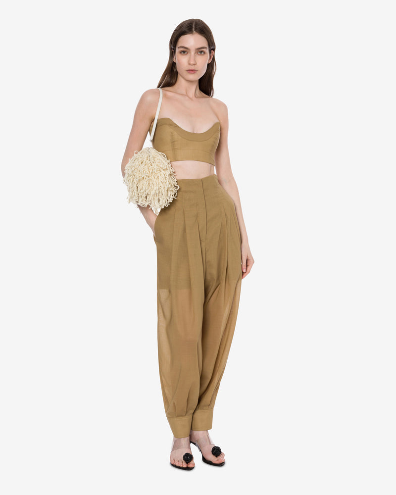 Voile crop top