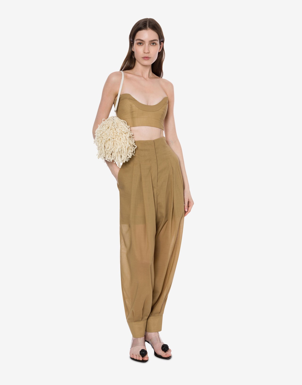 Voile crop top