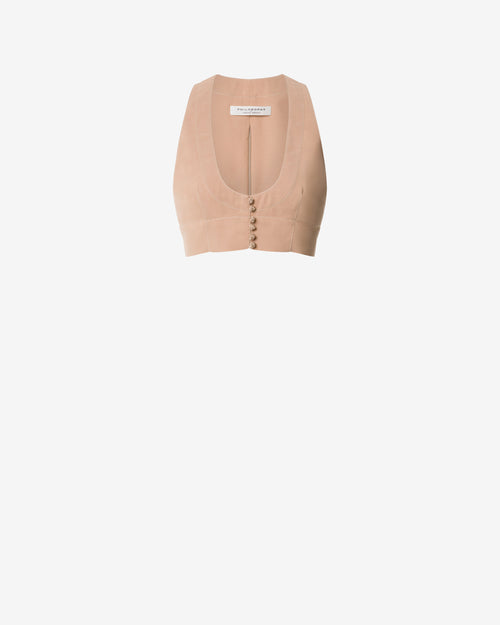 Soutien-gorge avec boutons
