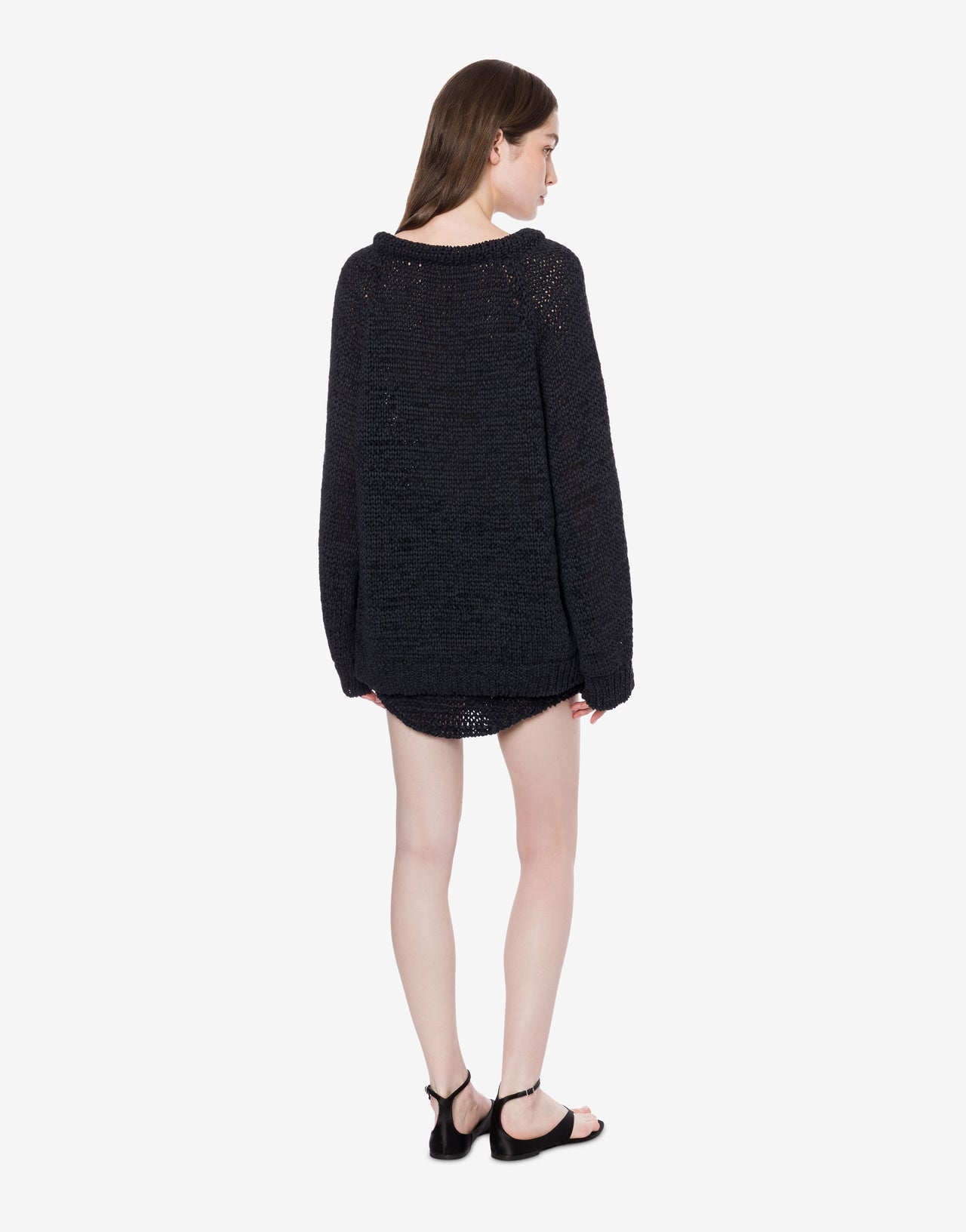 Jumper in suede webbing
