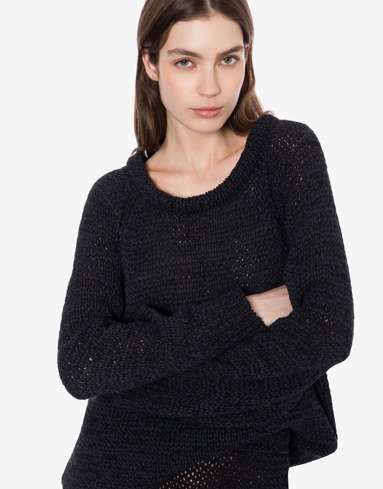 Jumper in suede webbing