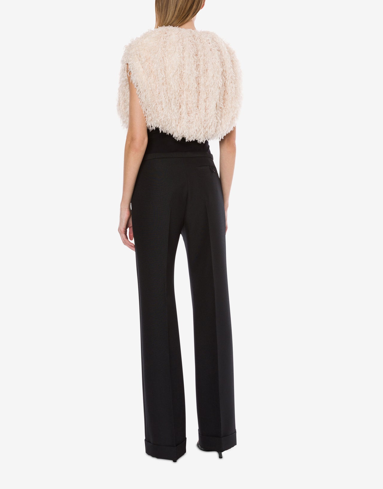 Floating jacquard waistcoat