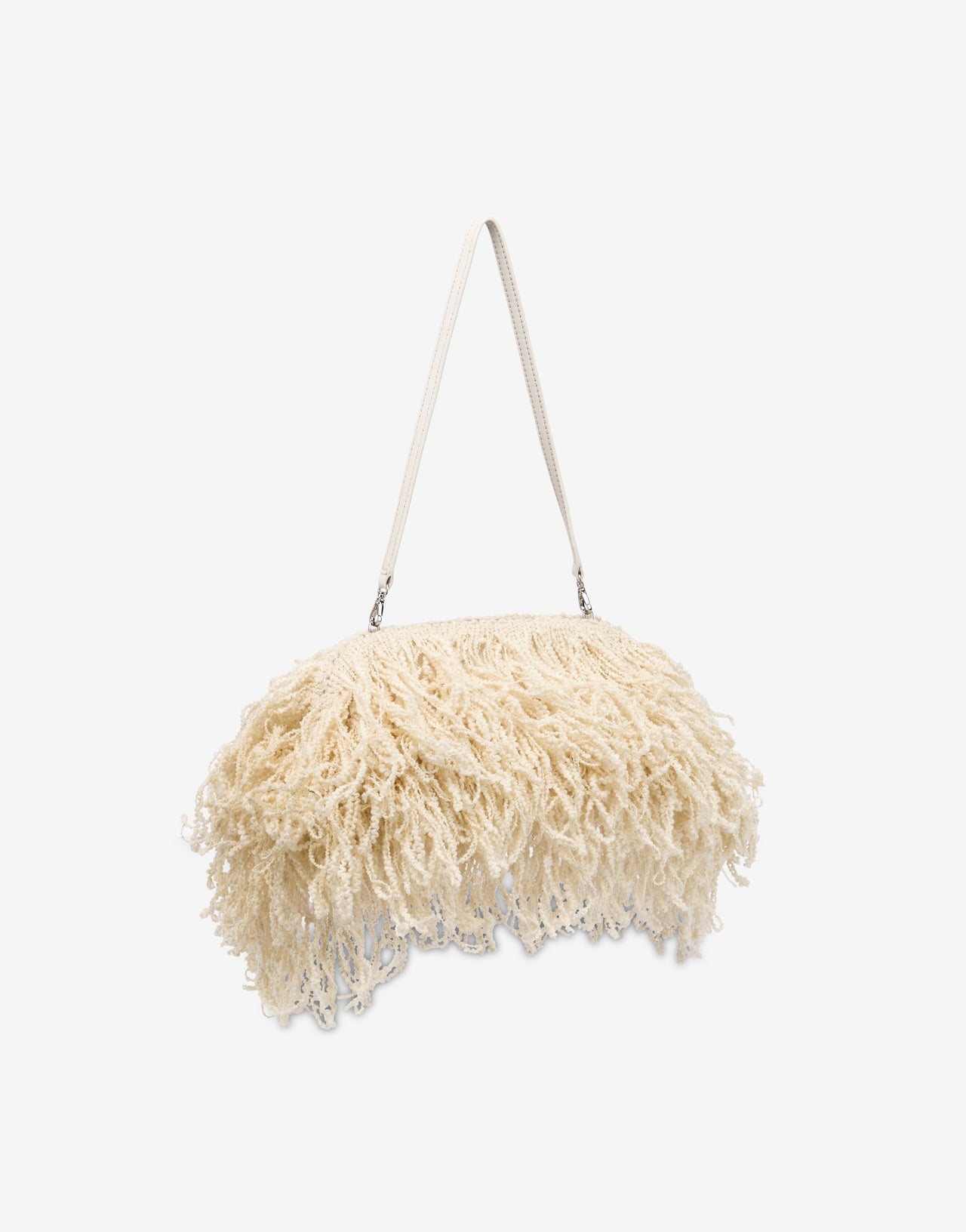 Soft Clutch in virgin wool