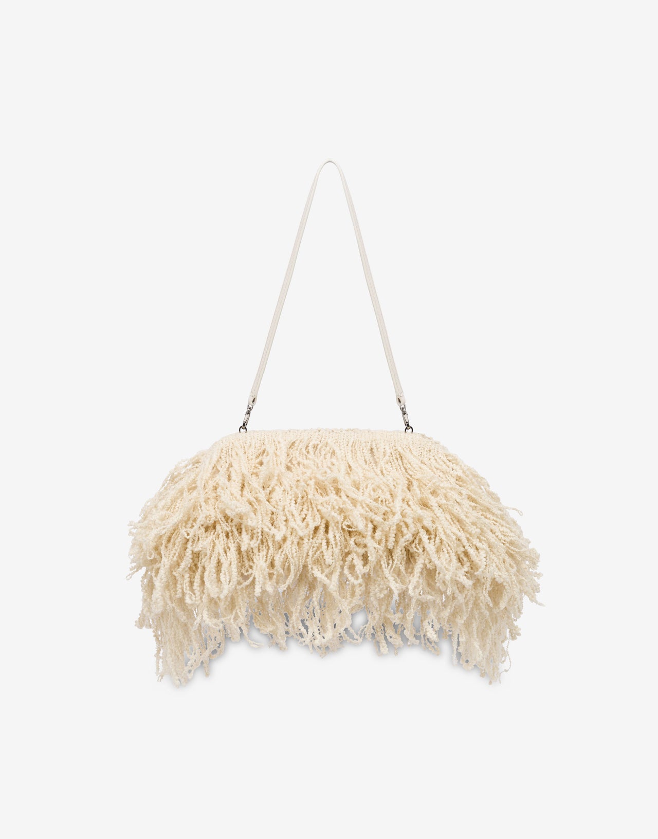 Soft Clutch in virgin wool