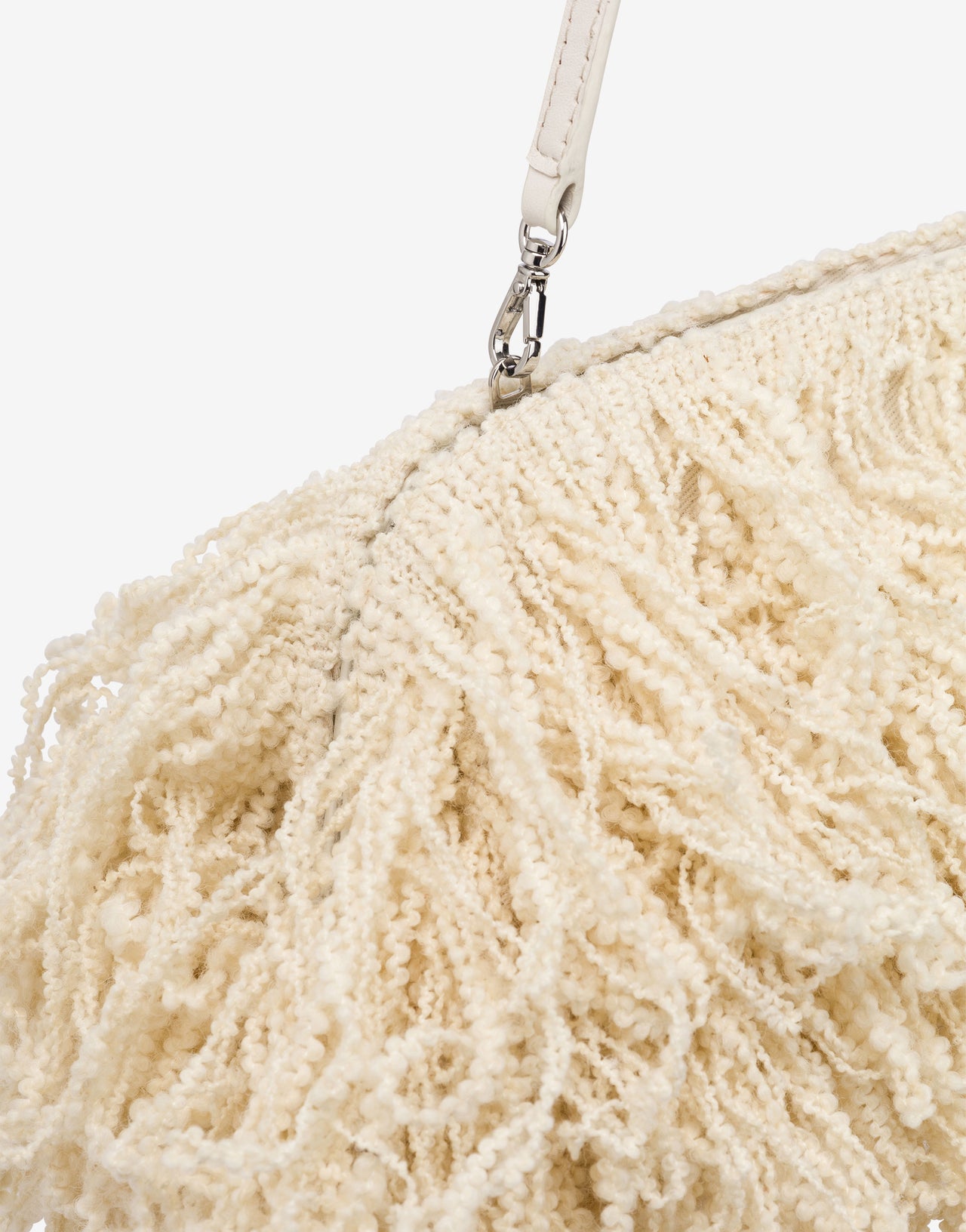 Soft Clutch in virgin wool