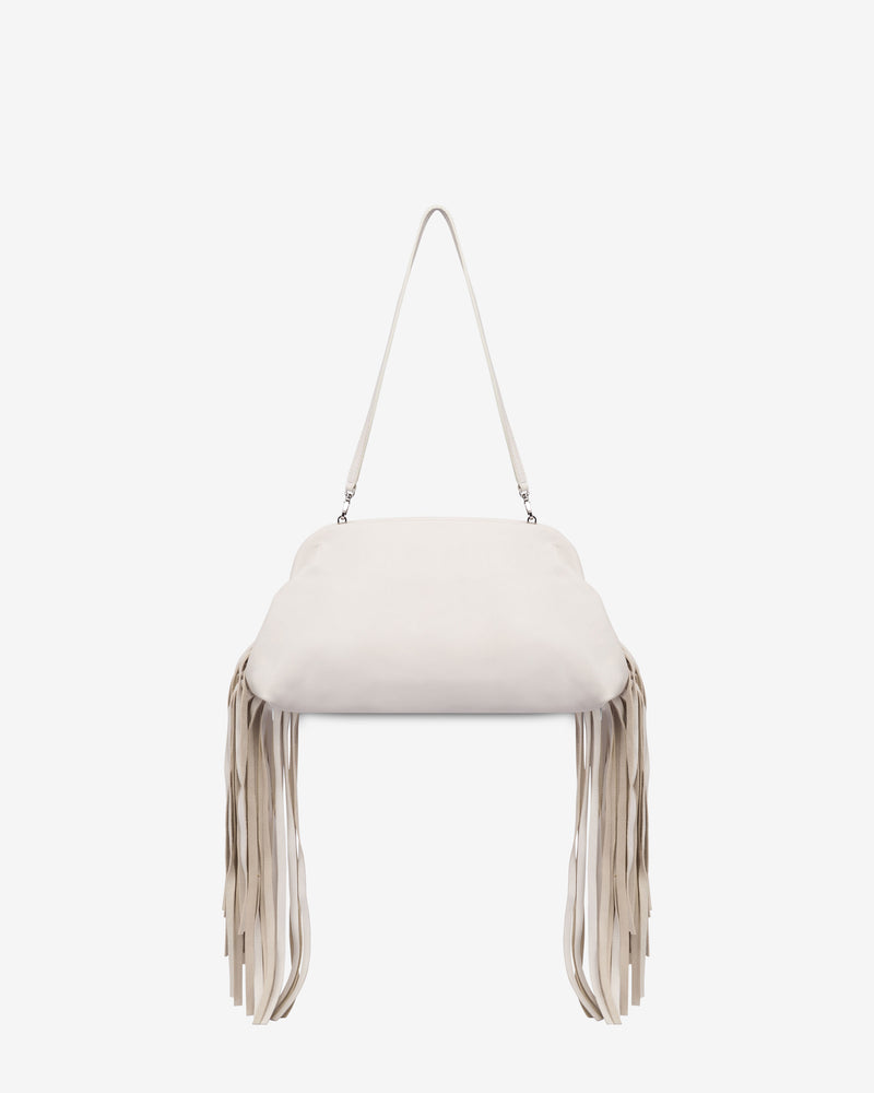 Small clutch with fringes