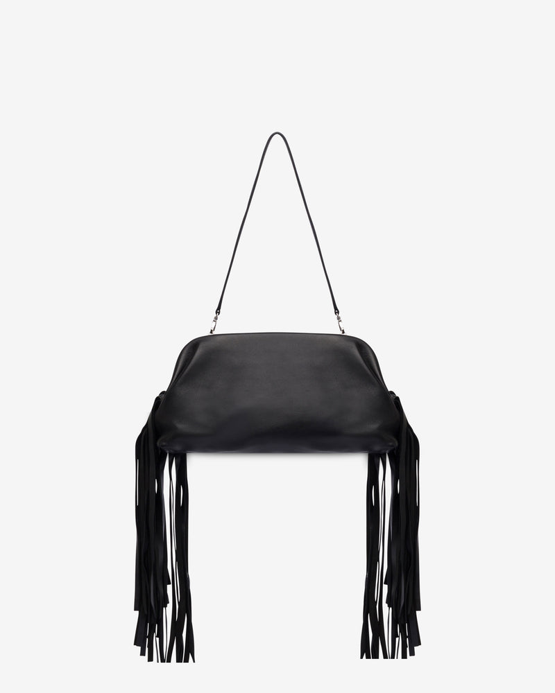Small clutch with fringes