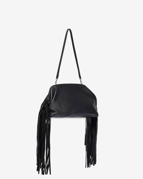 Small clutch with fringes