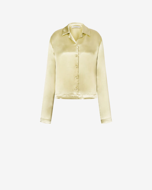 Viscose satin shirt