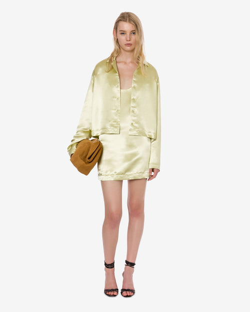 Viscose satin shirt
