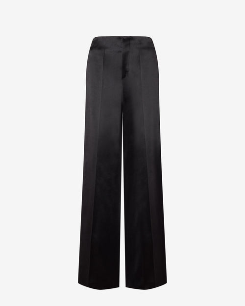 Trousers in duchesse