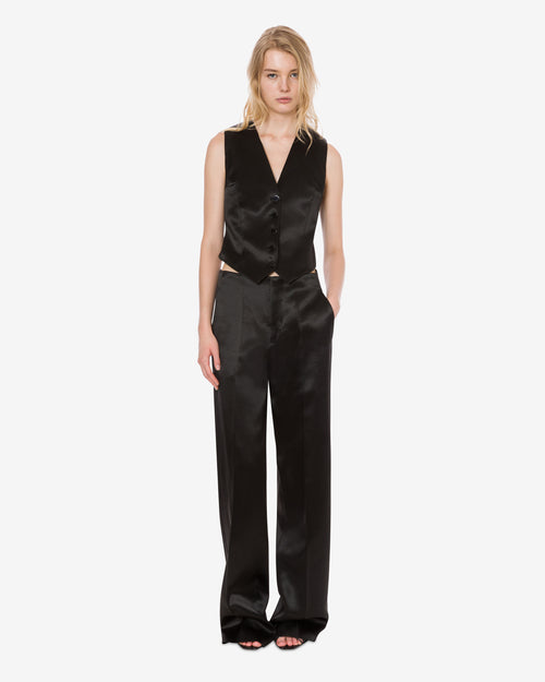 Trousers in duchesse