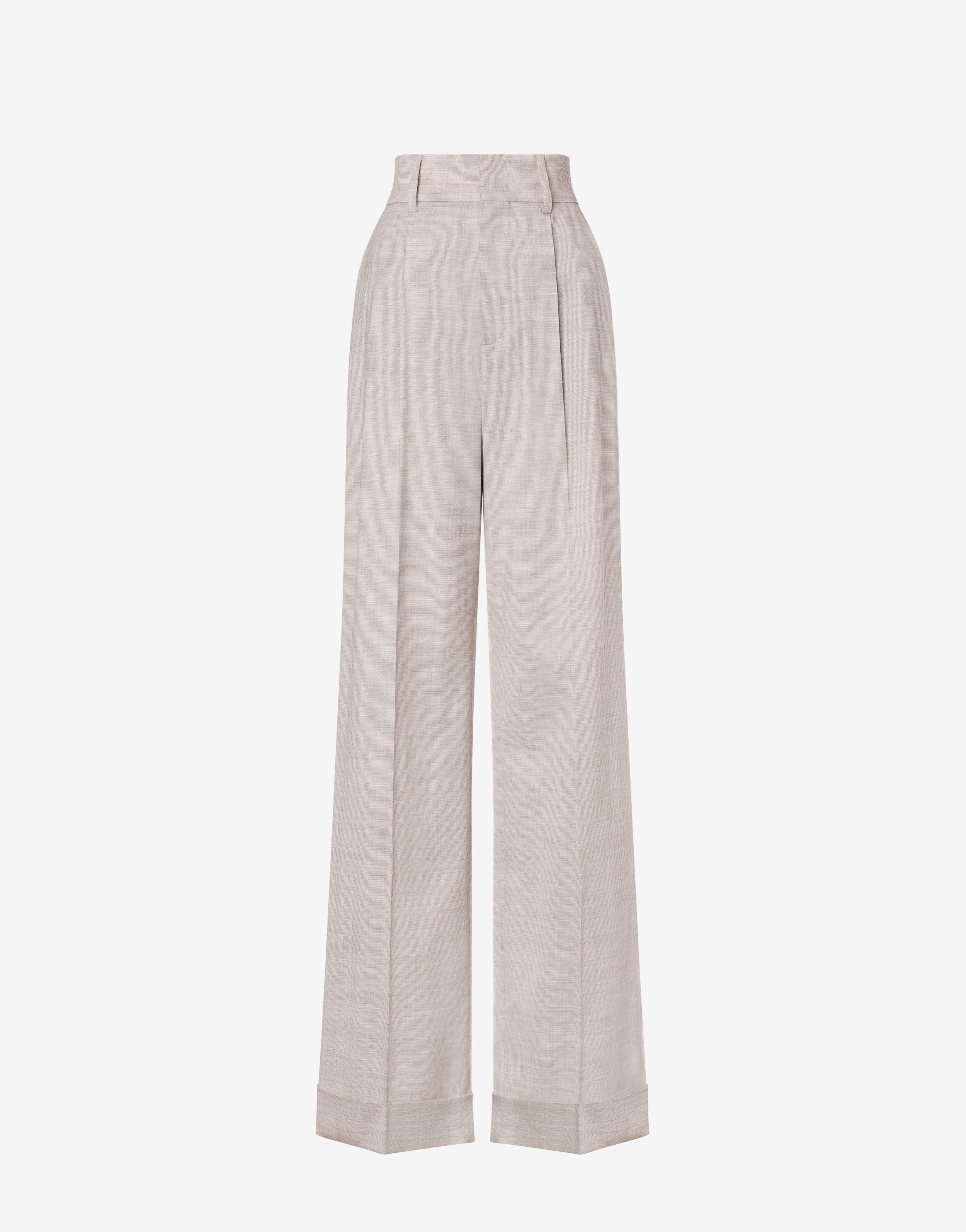 公式 trousers wool-blend Wide ▸ Now Buy tailored Italy in Made パンツ