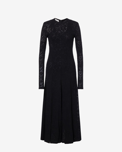 Long lace dress