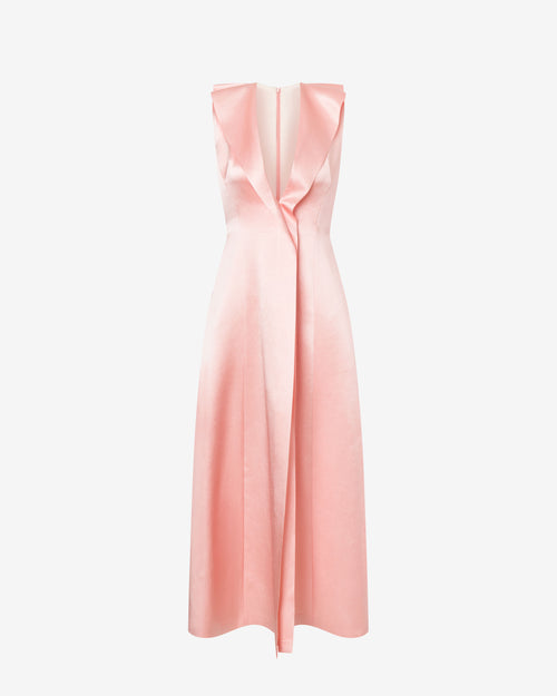 Robe longue en duchesse
