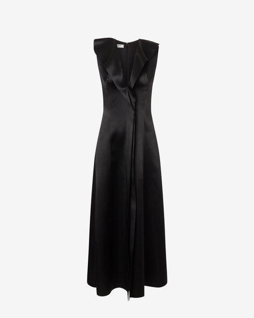 Long dress in duchesse