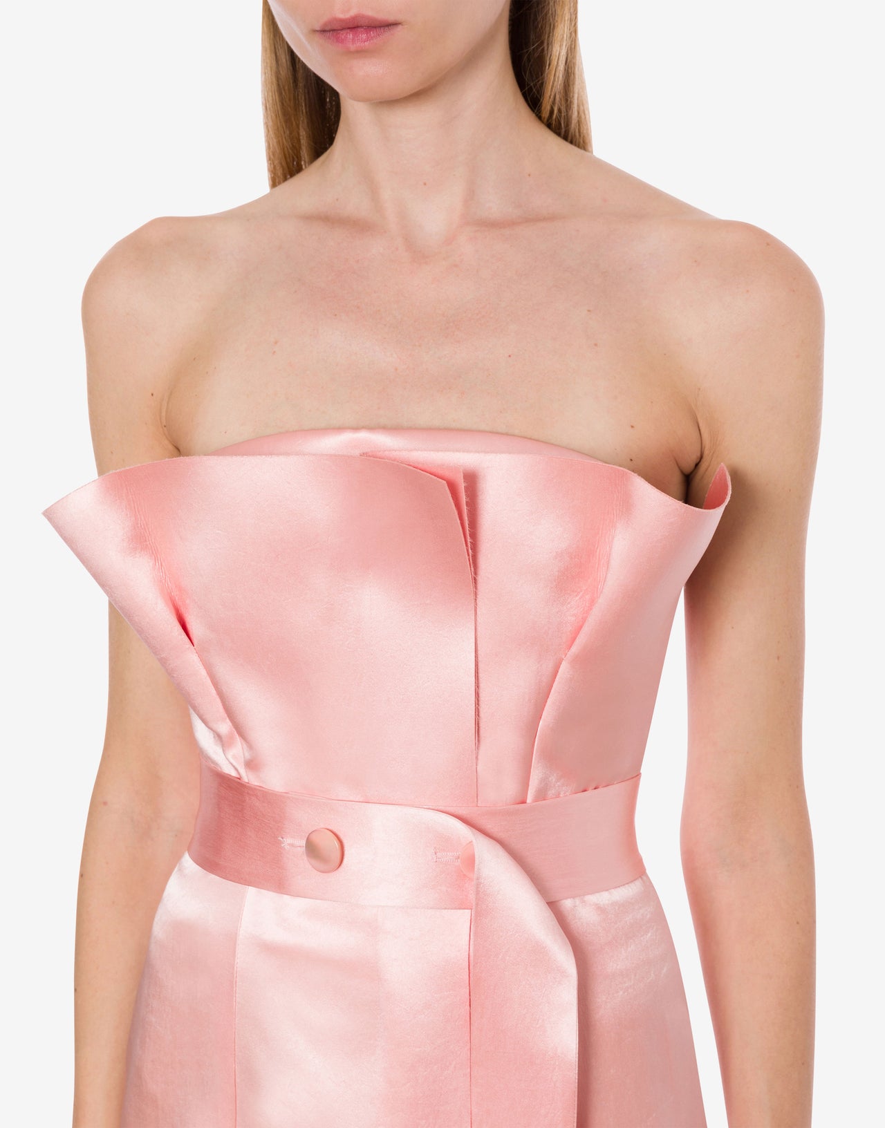Dress bustier in duchesse