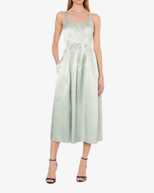 Long dress in duchesse