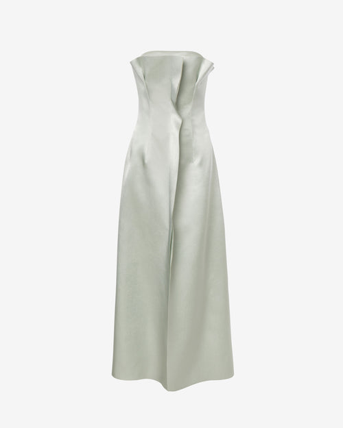 Duchesse bustier dress