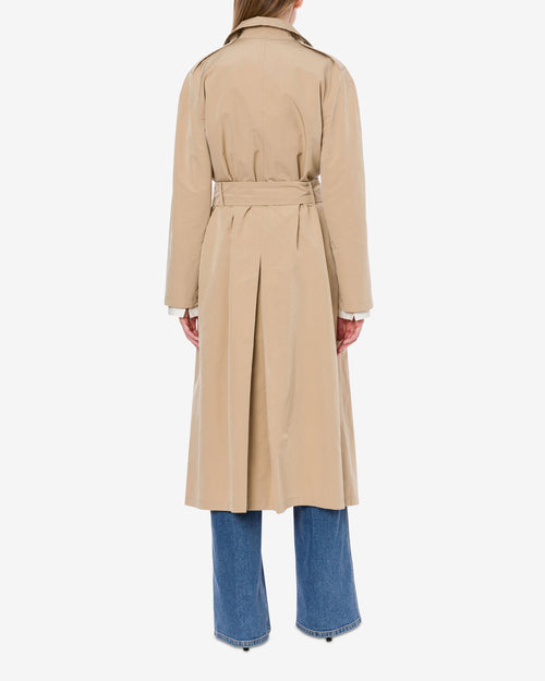 Trench en coton technique