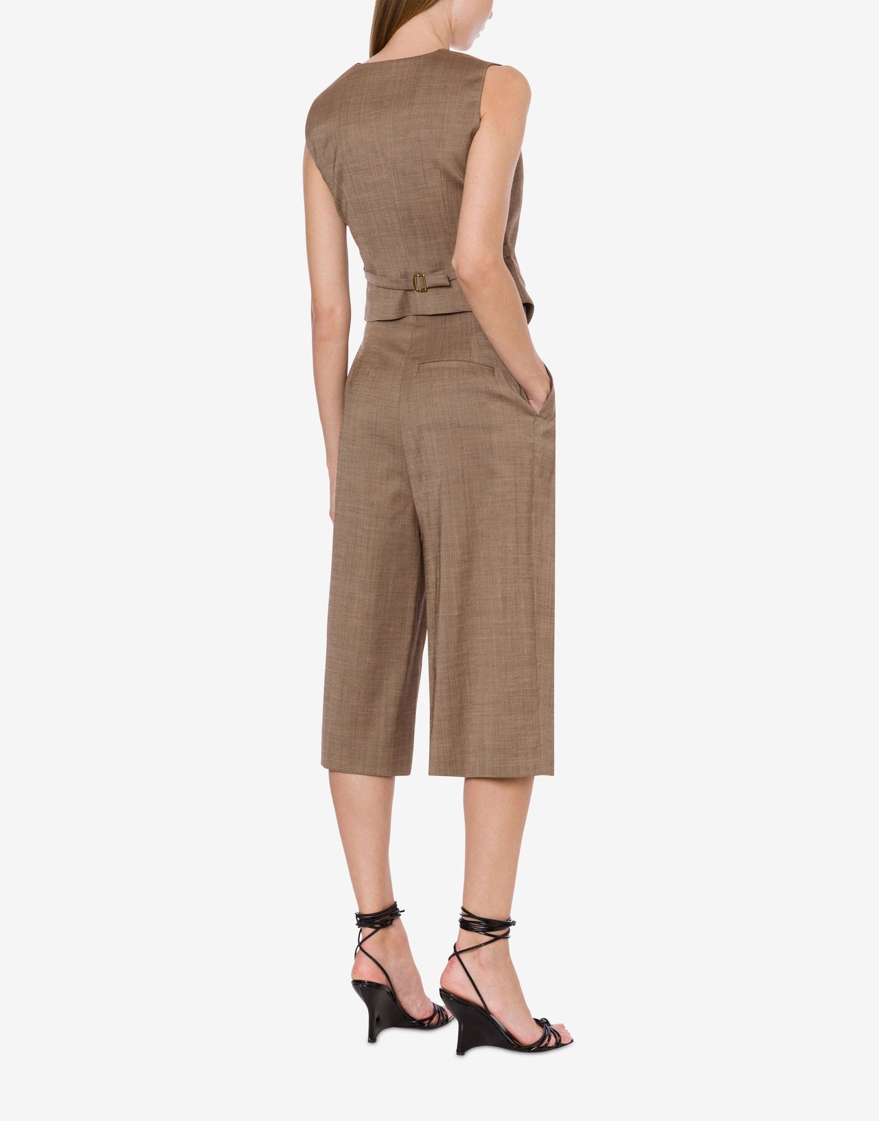 Weste aus einer Wollmischung tailored