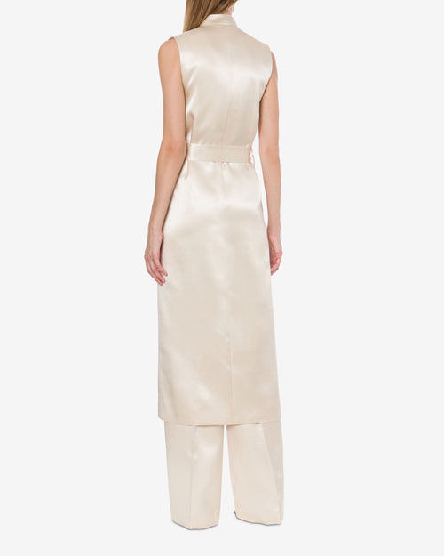 Long waistcoat in duchesse