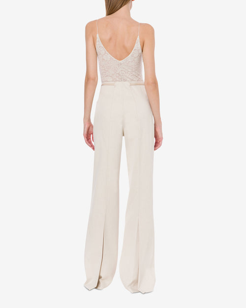 Body in pizzo con ruches