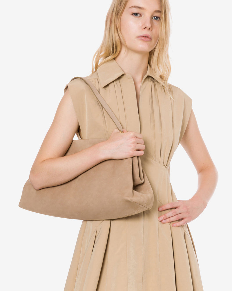 Medium Clutch in nabuk
