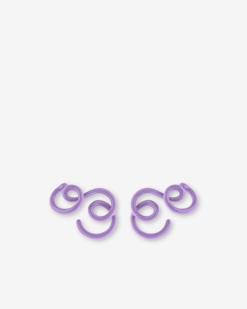 "Long Wave" Philosophy X Bea Bongiasca Lavender Earrings