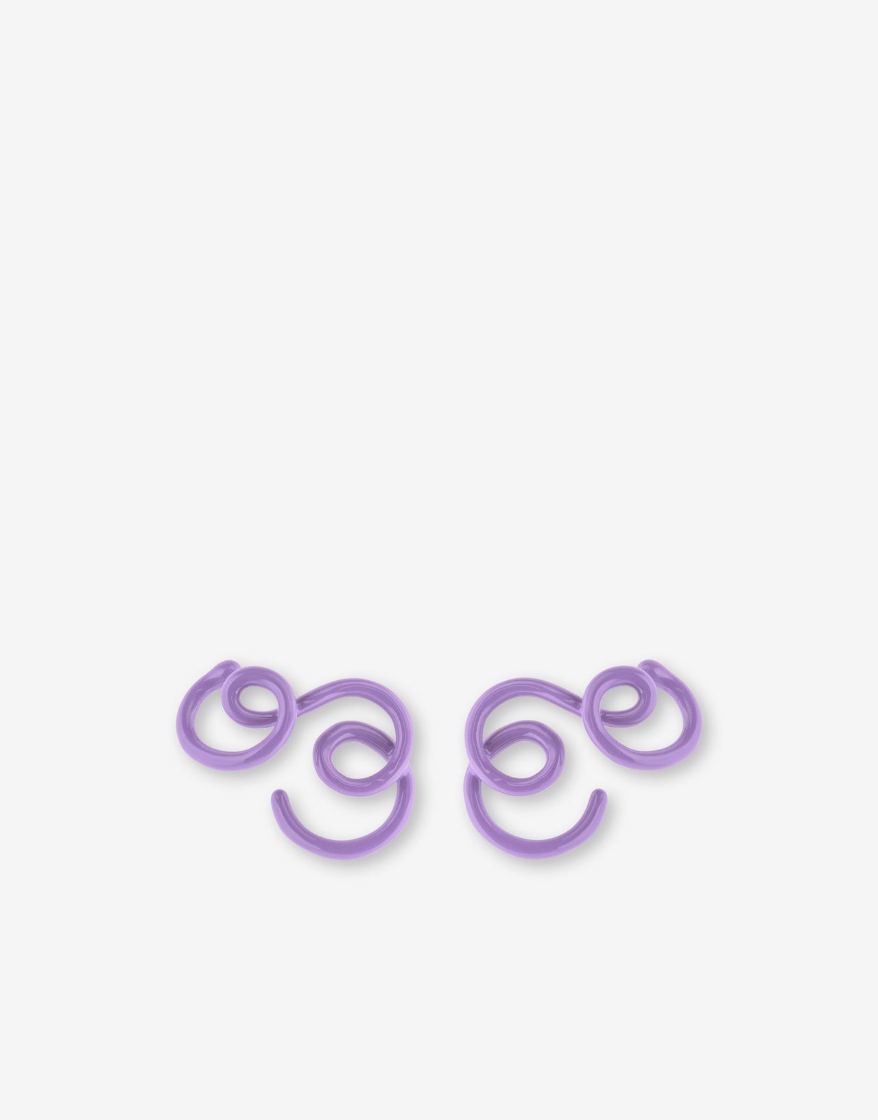 Pendientes lavanda «Long Wave» Philosophy X Bea Bongiasca