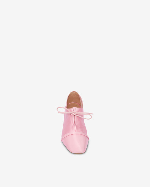 Flat shoe in duchess satin Malone Souliers x Philosophy