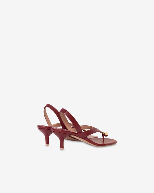 Malone Souliers x Philosophy 'Lucie' slingback sandal in nappa leather